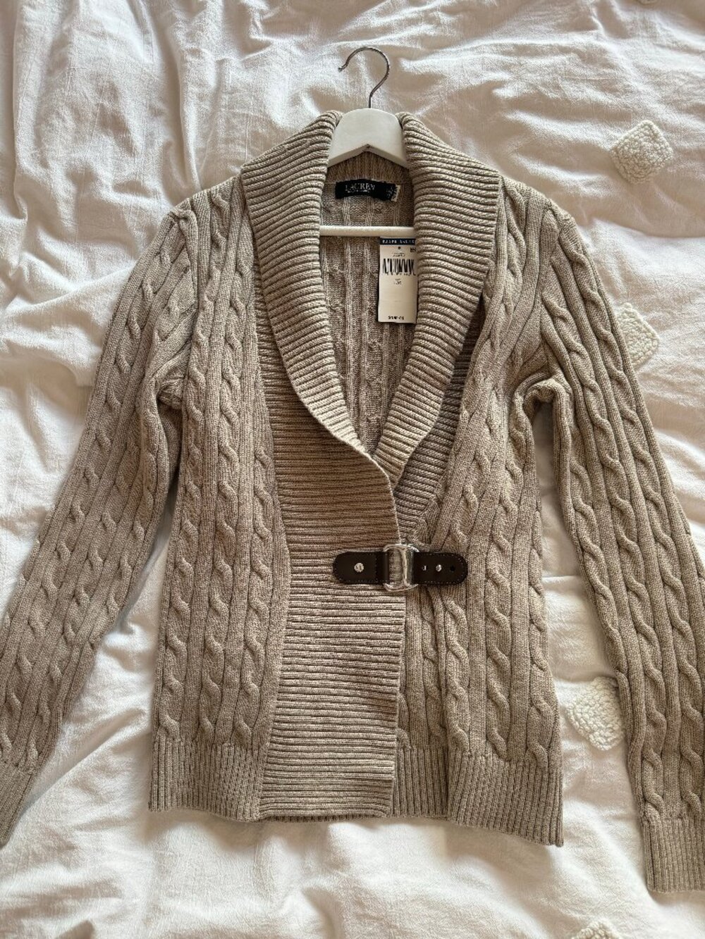 Ralph Lauren Buckled Cotton Sweater